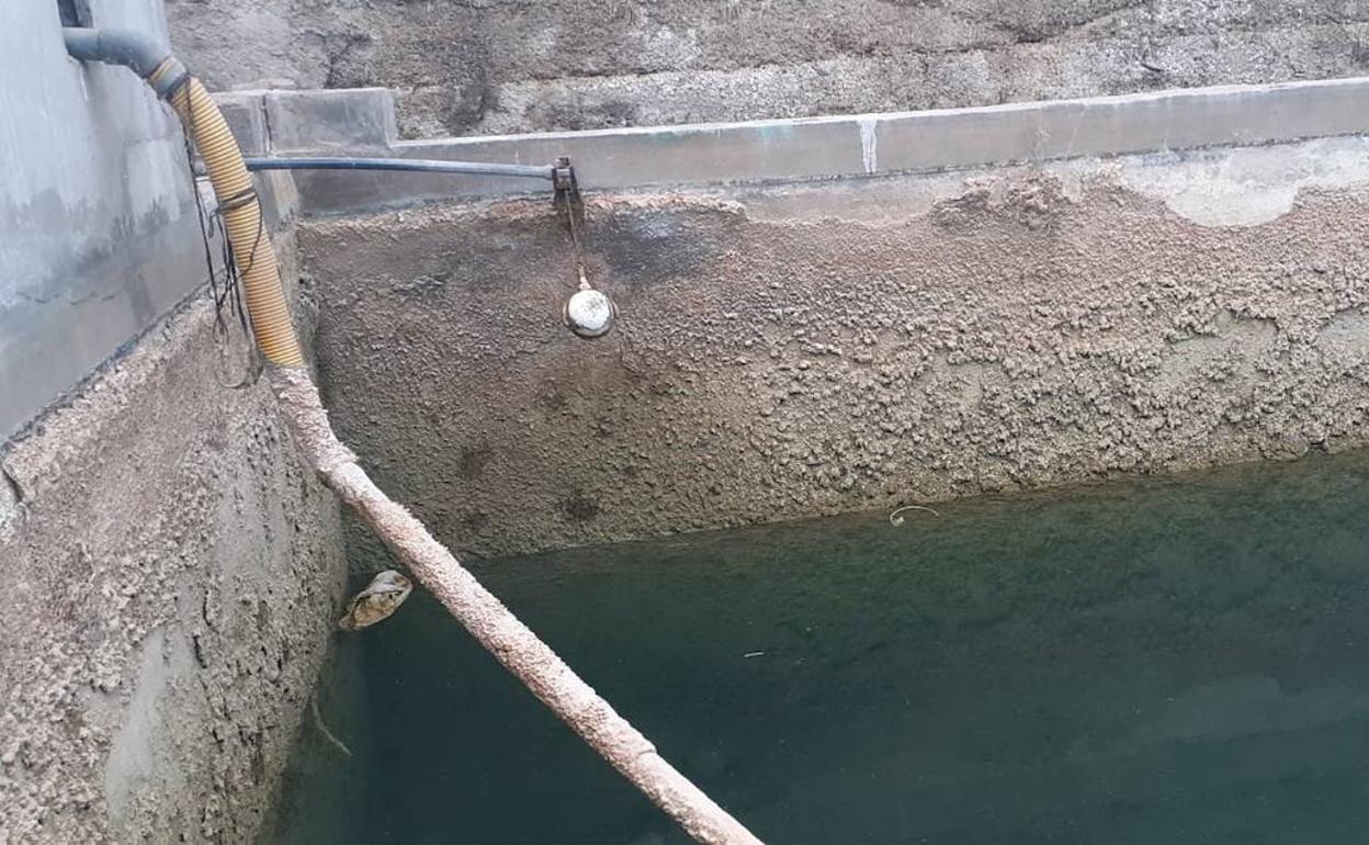 Las comunidades de regantes racionan el agua con cortes de agua por tramos y las balsas de riego están por debajo de su capacidad. 