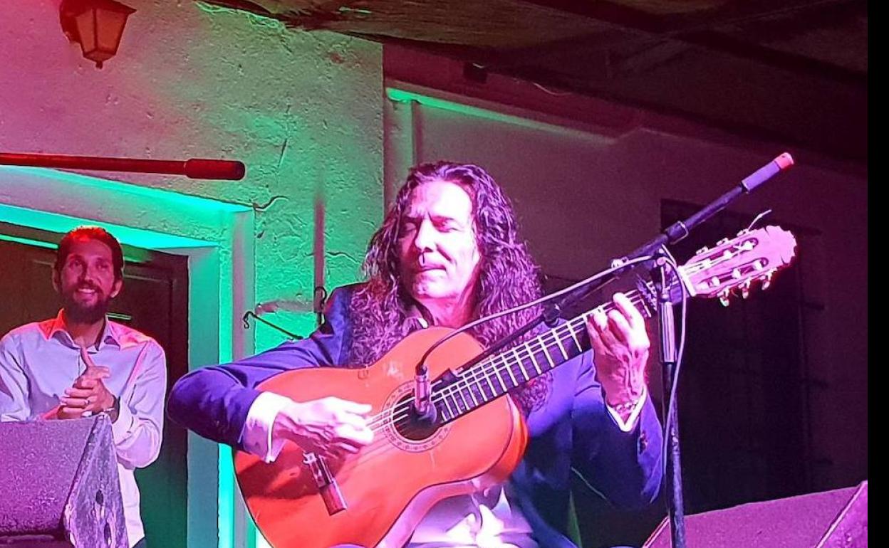 Tomatito en el Festival Flamenco de Fondón. 