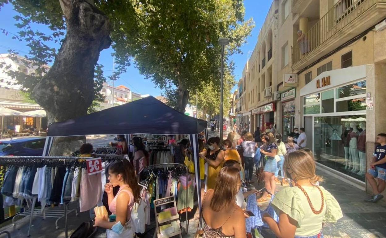El comercio virgitano revitaliza las compras con 'De Berja al cielo'