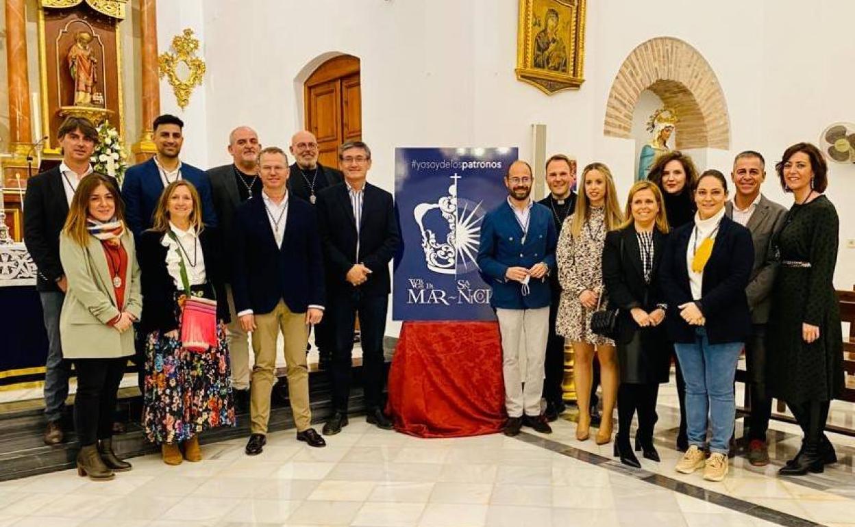 La hermandad de los patronos estrena logotipo y una campaña en redes sociales