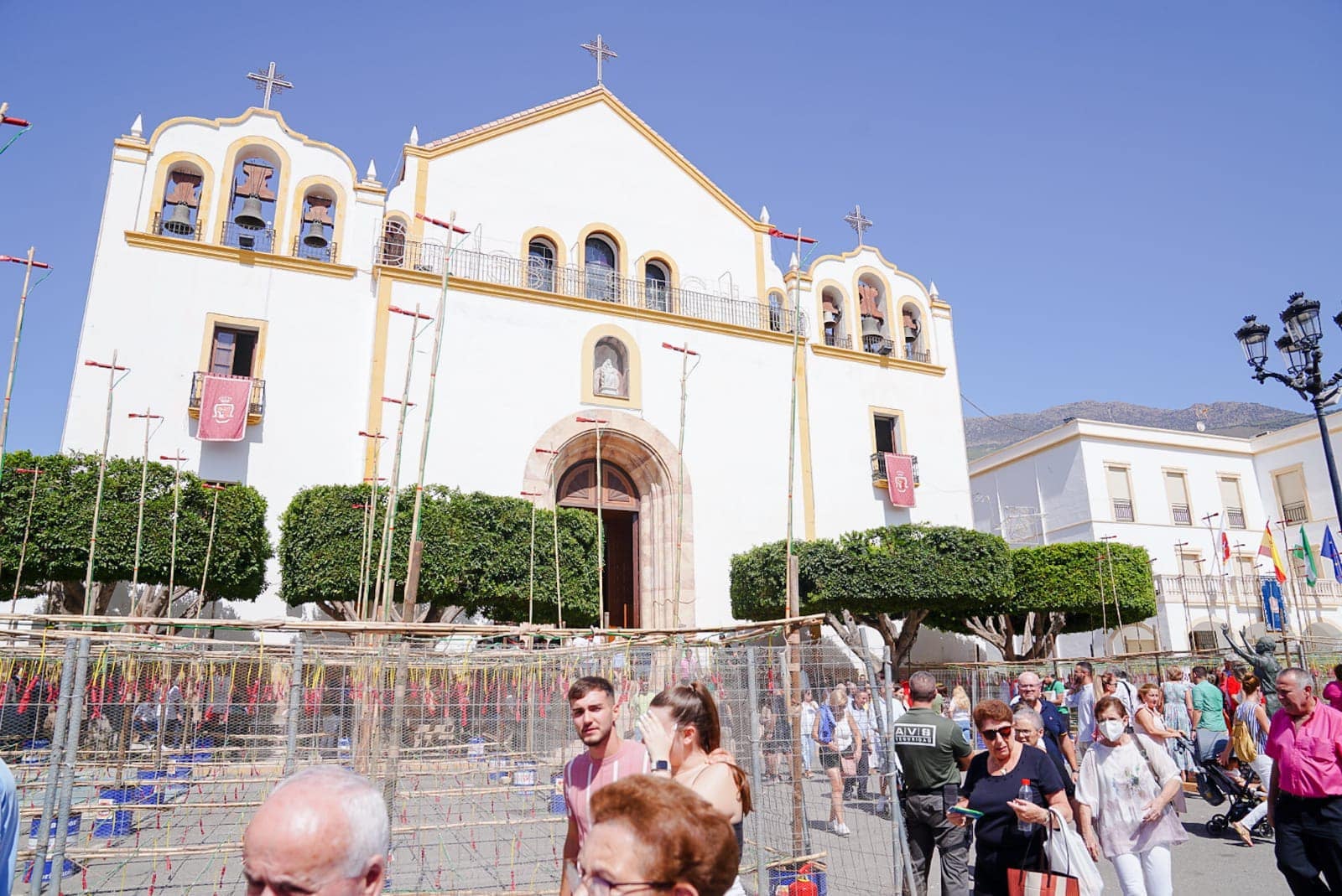 Fotos: El Cristo de la Luz ya está en su trono