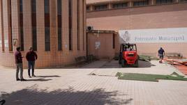 El nuevo parque del Pabellón de Deportes tendrá rocódromo