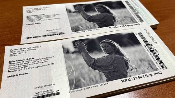 Berja pone a la venta las entradas para disfrutar de la voz de Niña Pastori