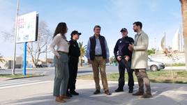 La rotonda de Las Velas estará vigilada por cámaras