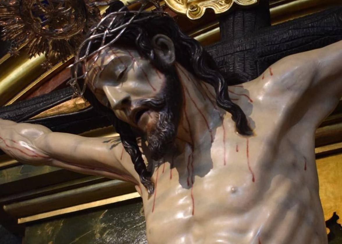 El restaurador del Cristo de la Expiración estará en la parroquia el 11 de mayo