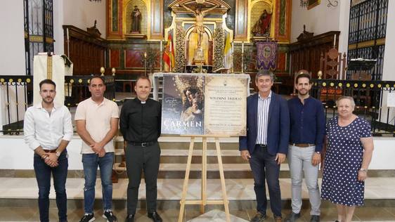 Francisco Avilés, pregonero de la patrona de los marineros
