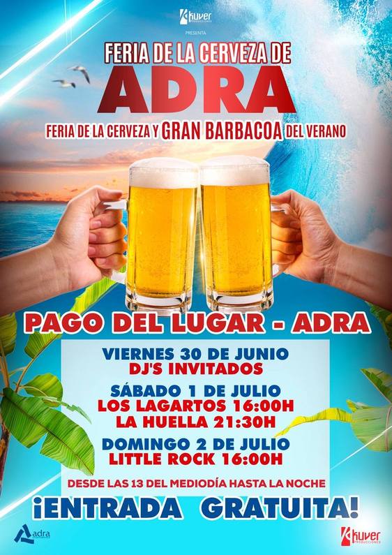 Nueva fecha para la Fiesta de la Cerveza en Adra