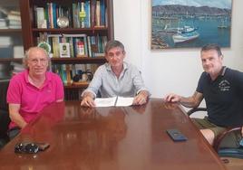 Cortés plantea un proyecto «muy ambicioso» para el CF Adra