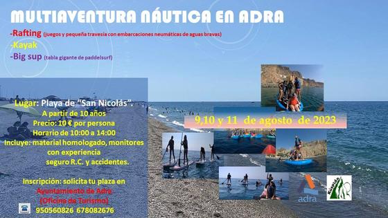 Adra oferta una jornada de diversión en el mar