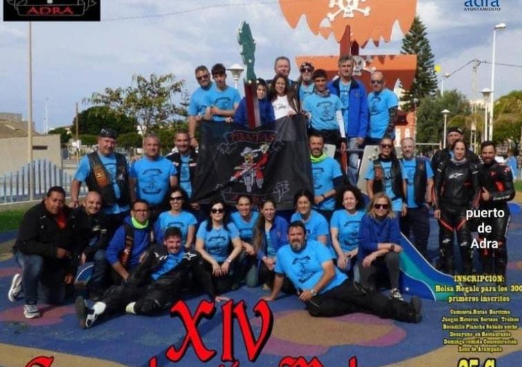 Los Piratas vuelven a Adra con sus motos
