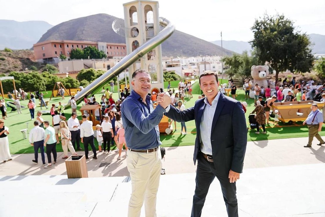 El parque de La Alpujarra, un atractivo más en Berja