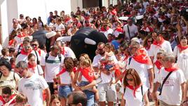 Encierro de San Nicolás.