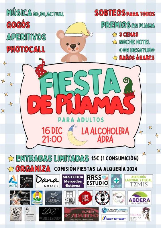 La Alcoholera celebra una Fiesta de Pijamas para adultos