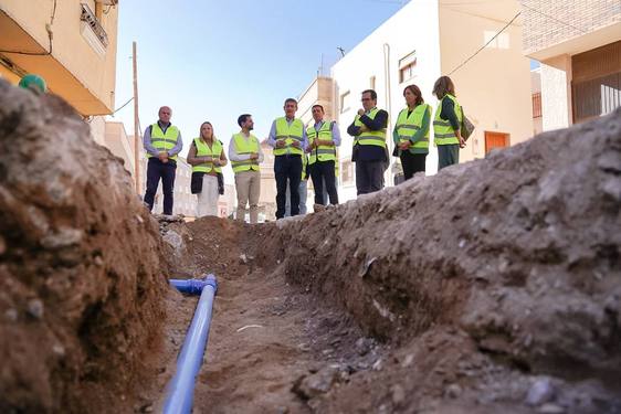 Las obras en Rambla de las Cruces, «en su recta final»