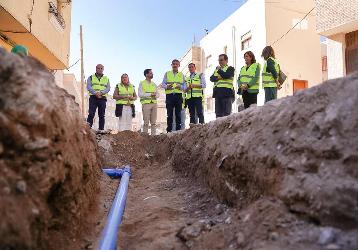 Las obras en Rambla de las Cruces, «en su recta final»