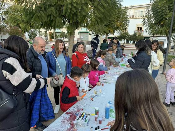 Dalías estrena hoy la plaza Cantarranas con una fiesta de Navidad