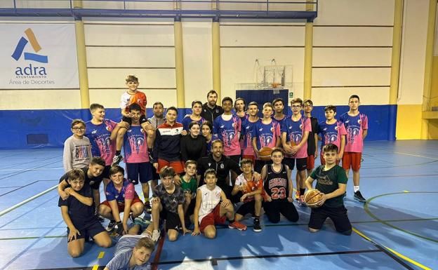 Continúa la fiesta en el Club Deportivo Baloncesto Adra