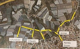 La Policía Local prevé retenciones en Carretera de Almería y sugiere «rutas alternativas»