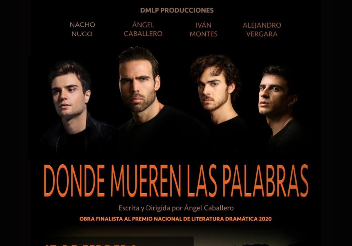 'Donde mueren las palabras' llega al Auditorio de Adra