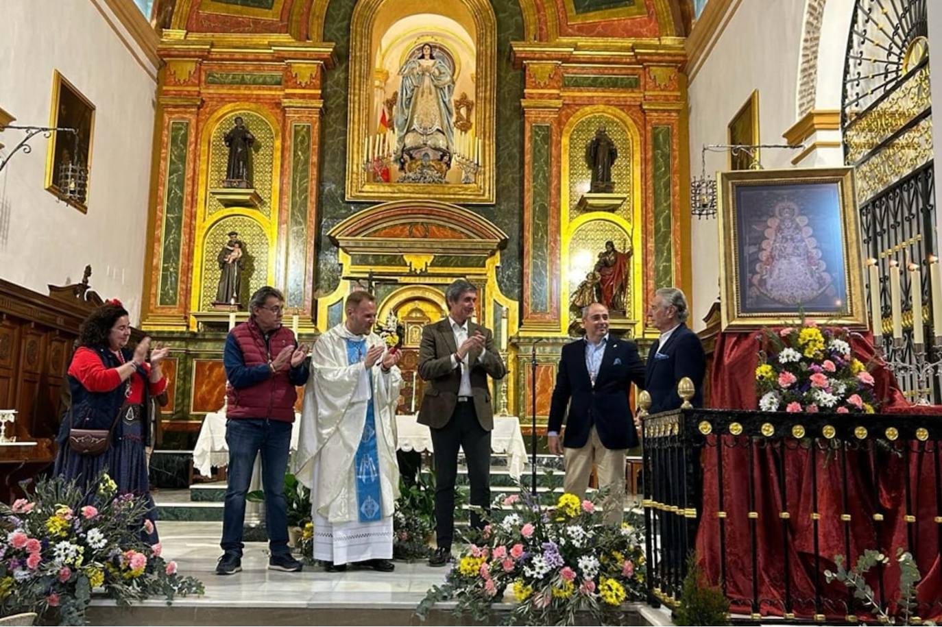 Adra venera a la Virgen del Rocío