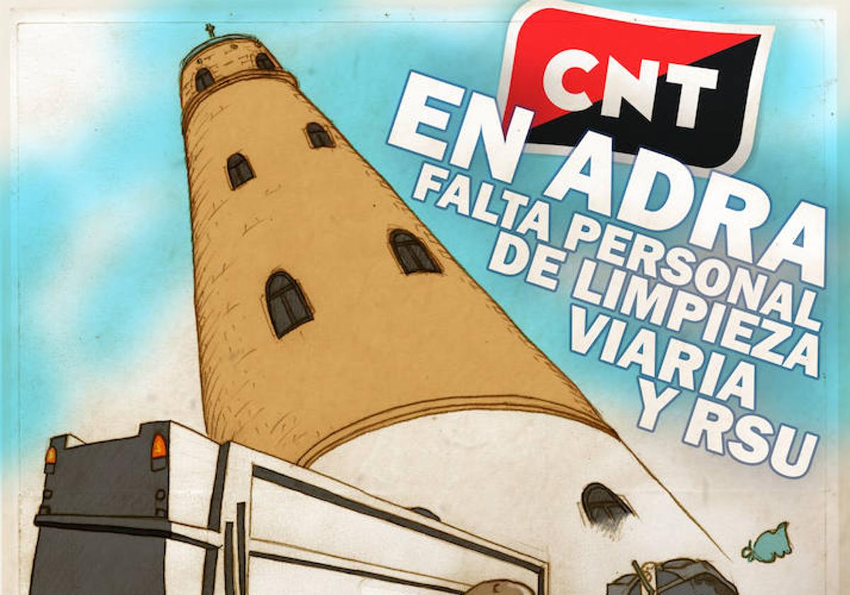 CNT exige más personal de limpieza y de recogida de residuos urbanos