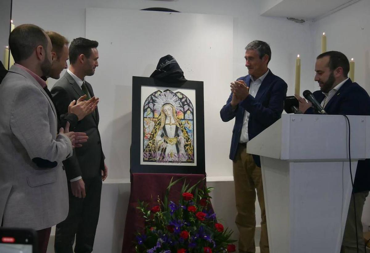 La Virgen de los Dolores protagoniza el cartel de la Semana Santa de Adra