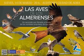 El Auditorio Ciudad de Adra acoge una muestra sobre aves almerienses