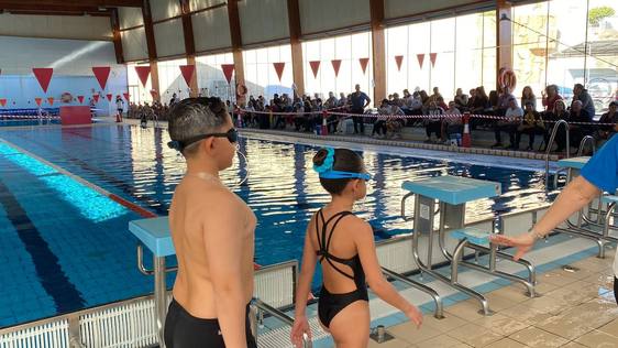 La natación artística se afianza en Adra y Berja