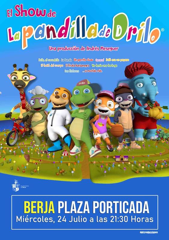 Drilo y 'su pandilla' confirman asistencia a los Festivales de Berja