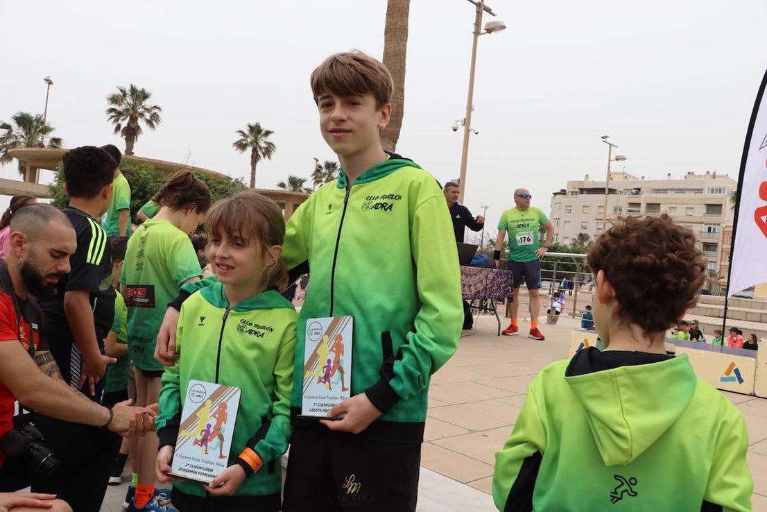 La carrera del Club Triatlón de Adra «coge cuerpo»