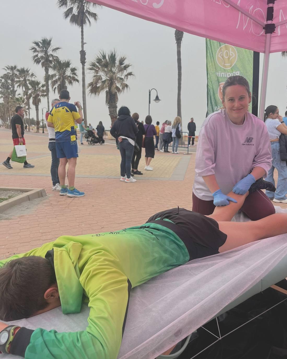 La carrera del Club Triatlón de Adra «coge cuerpo»