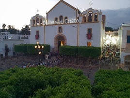 La plaza del Ayuntamiento, hoy plaza del Cristo de la Luz.