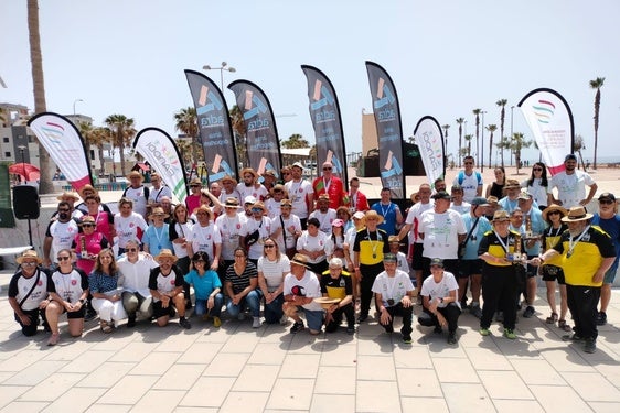 Más de 100 deportistas, en el Campeonato de Petanca adaptado