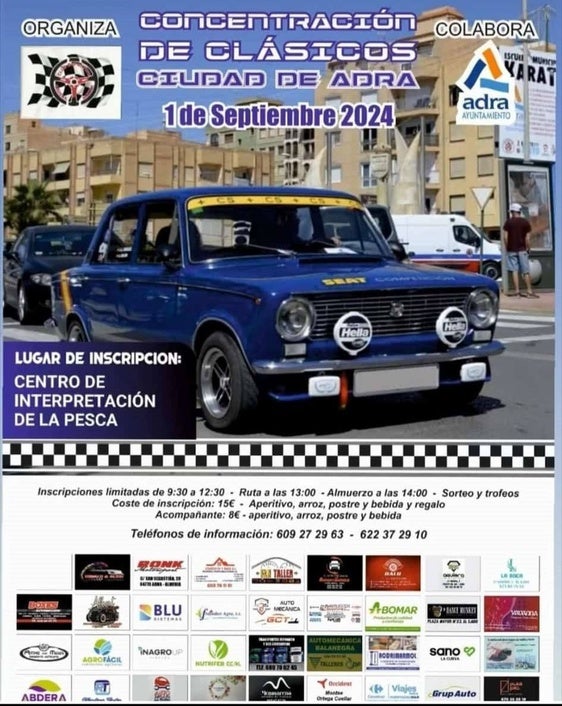 La ciudad milenaria acoge una concentración de coches antiguos