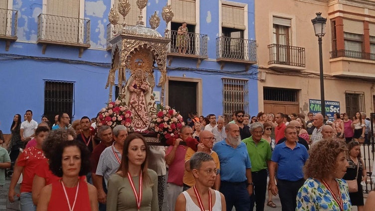 La patrona de Berja estrenará corona de plata en su Bajada
