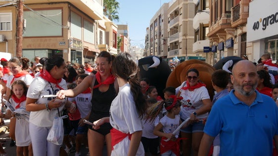 El Encierro de San Nicolás de Tolentino reúne a cientos de abderitanos y visitantes