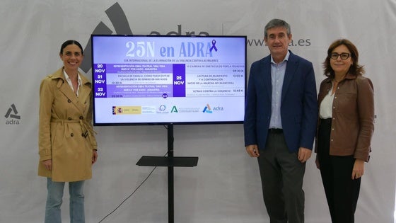 Adra presenta la programación para luchar por la Eliminación de la Violencia contra las Mujeres