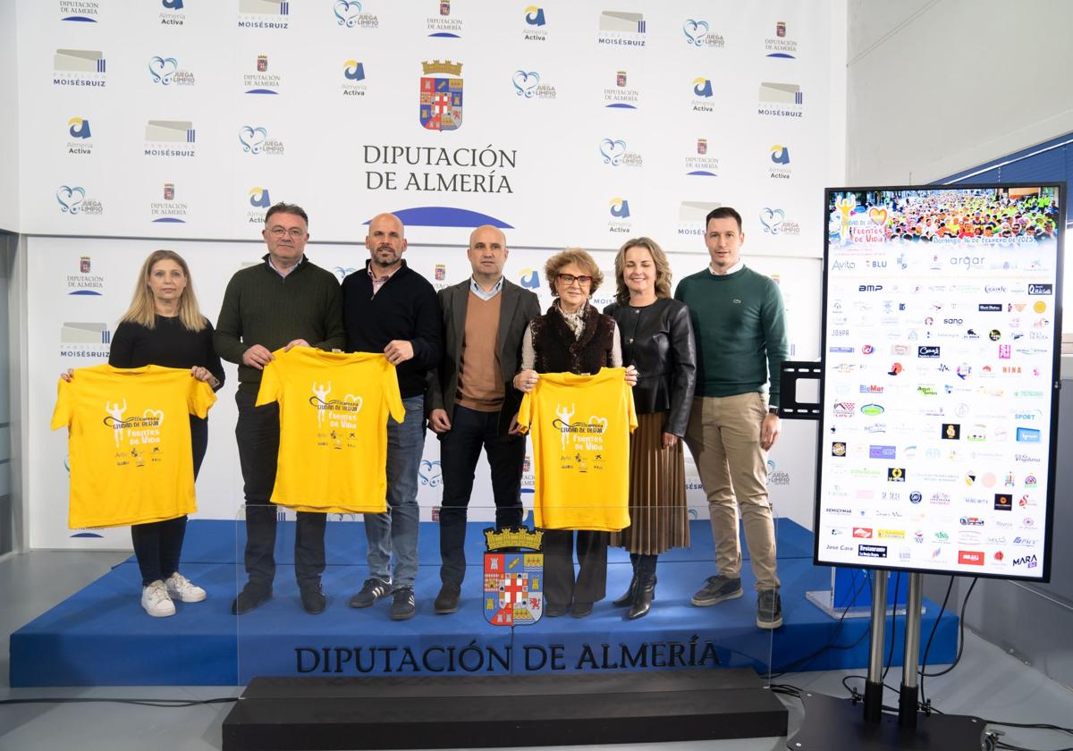 'Fuentes de vida', una carrera solidaria en Berja a favor de los niños con cáncer