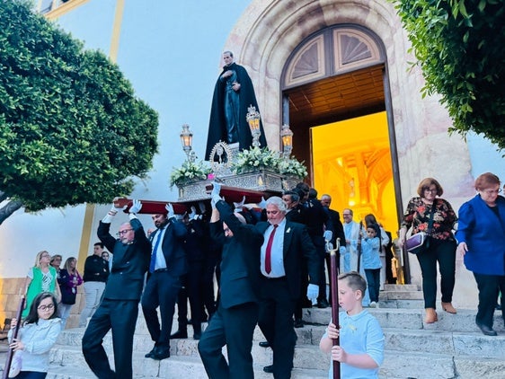 Dalías despide las Fiestas de Mayo con la procesión de San José María Rubio