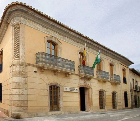 Exterior de los Juzgados de Berja.