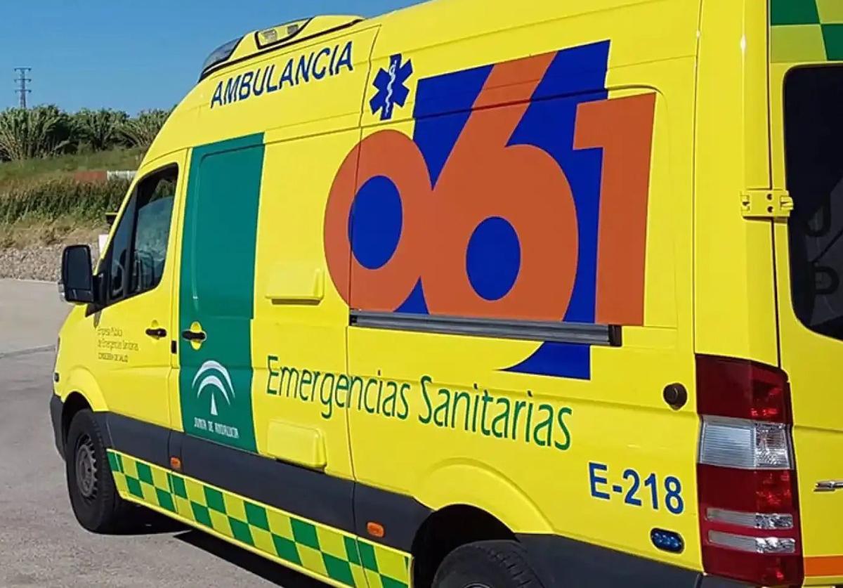 Tres heridos en un accidente múltiple en la A-358 de Dalías con un camión y una ambulancia implicados