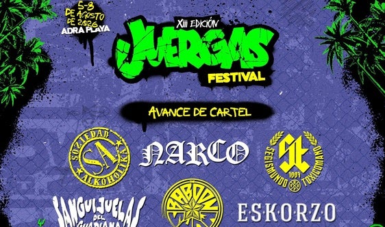 Narco y Segismundo Toxicómano se suman al festival Juergas Rock