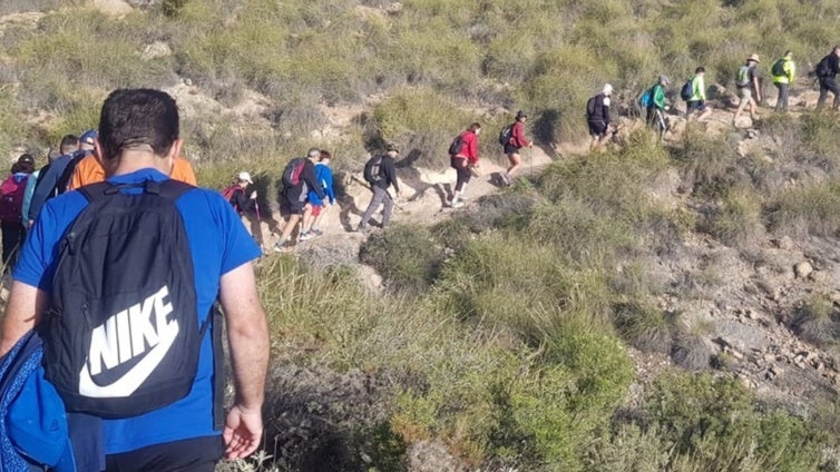 El sendero de la peregrinación, una ruta de 47 kilómetros que une a Canjáyar