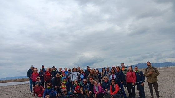 Gran acogida de la ruta 'Las Amoladeras' dentro del programa Adra en la Senda y Aventura