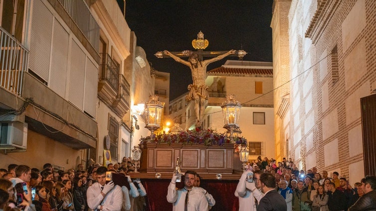 Horarios e itinerarios de las procesiones de Semana Santa de Adra 2026