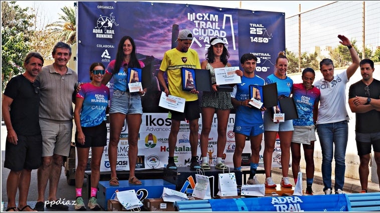 Adra se consagra en el mapa del trail provincial al reunir a cerca de 400 deportistas en la III CxM Ciudad de Adra