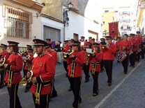 Adra inicia el novenario de San Marcos con una multitudinaria romería por la vega