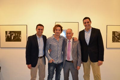 David Bisbal graba el nuevo spot del Patronato de Turismo  de Almería
