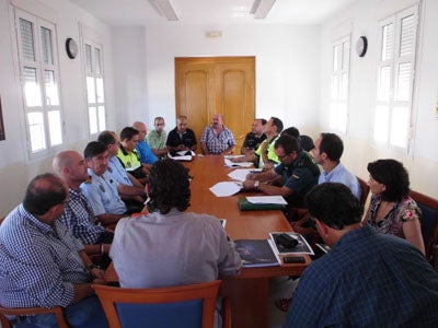 Dalías acoge la Junta Local de Seguridad de las fiestas del Cristo