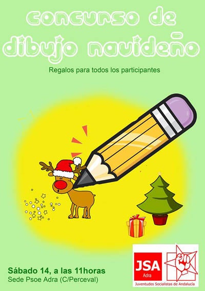 I Concurso de Dibujo Navideño organizado por JSADRA